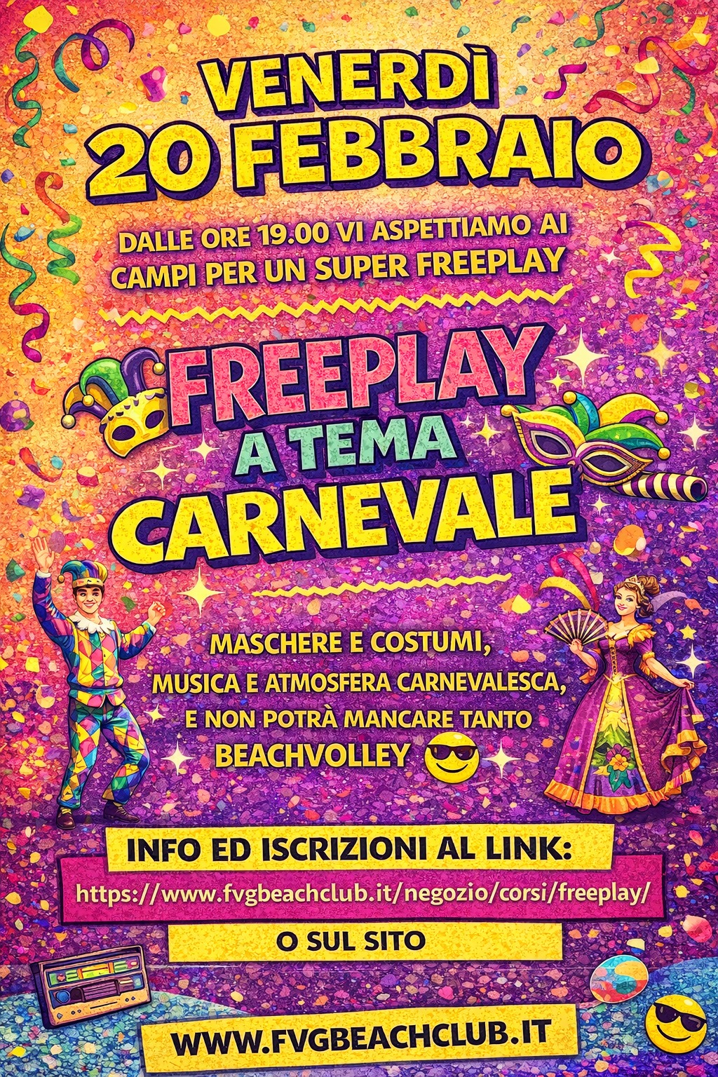 Freeplay di Carnevale