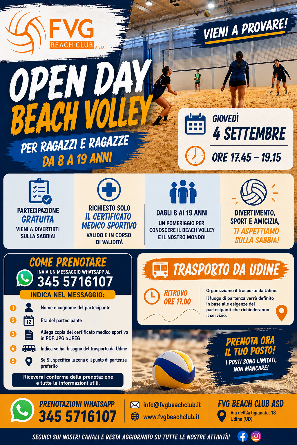 Open Day Beach Volley FVG Beach Club