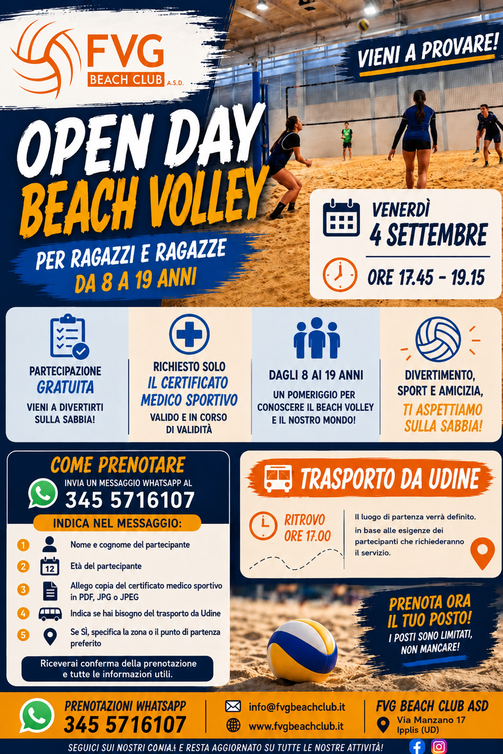 Open Day Beach Volley FVG Beach Club